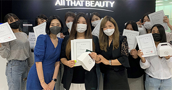 올댓뷰티아카데미 네일 국비지원교육 2,3기수 수료식