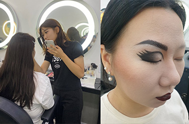 올댓뷰티아카데미 메이크업 국가자격증 2과제, 시대별 메이크업!