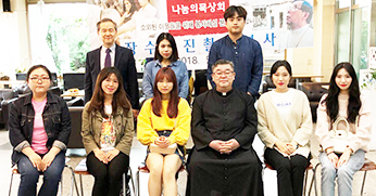 올댓뷰티아카데미 신사동성당 어르신 영정사진 촬영 봉사
